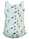 Energiers Mermaid Pattern Swimsuit Kids Swimwear One-Piece Printed