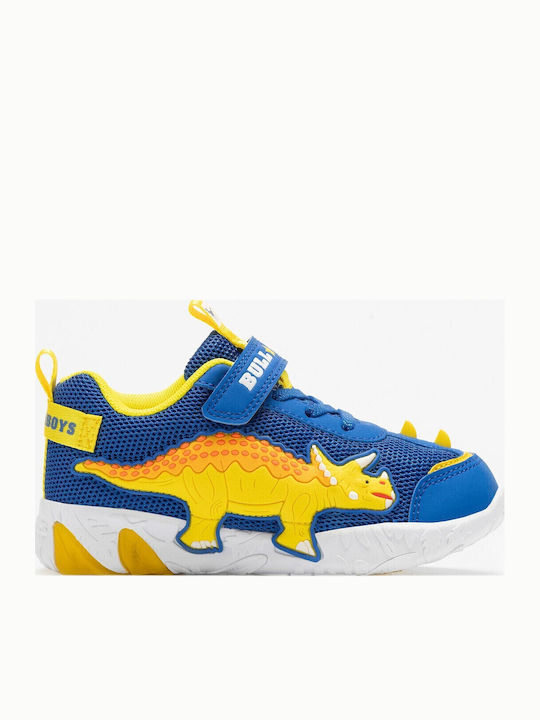 Bull Boys Παιδικά Sneakers Ανατομικά με Σκρατς ...