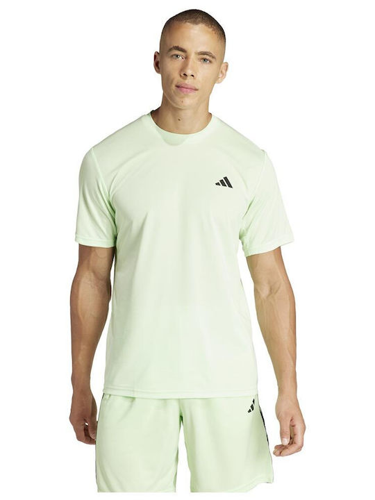 Adidas Train-essentials Base Men's Short Sleeve T-shirt Green