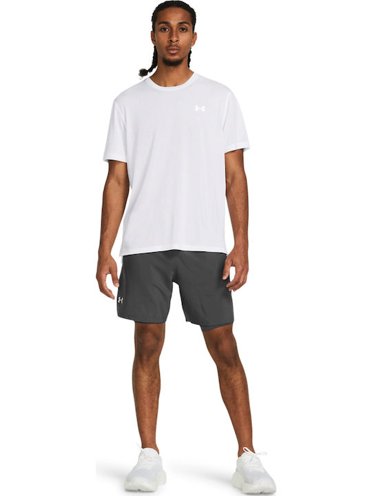 Under Armour Launch 2 in 1 Αθλητική Ανδρική Βερ...