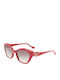 Liu Jo Women's Sunglasses with Red Plastic Frame and Red Lens