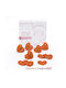 We Luv Aromas Σετ Αρωματικών Wax Melts με Άρωμα Geranium & Grapefruit 701-0010 10τμχ