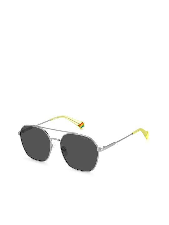 Polaroid Sonnenbrillen mit Gray Rahmen und Gray Polarisiert Linse PLD6172S6LBM9