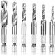 Set of 6 Drills Titanium with Hexagonal Shank