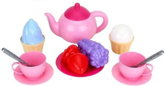 Teeservice mit Teekanne 16tlg. (17259) Rosa