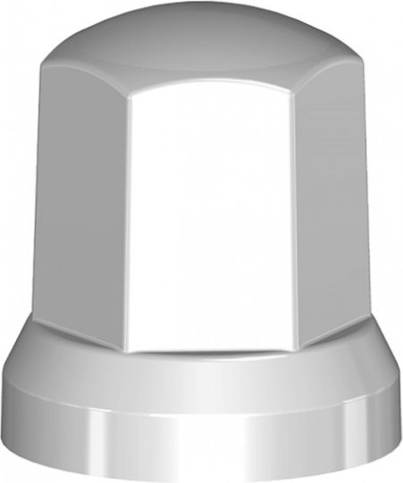 Cargo-Kappen Lang Weiß 33mm - 60 Stück.