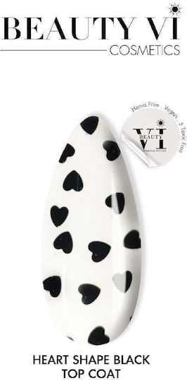 Beauty VI Top Coat για Απλά Βερνίκια 15ml