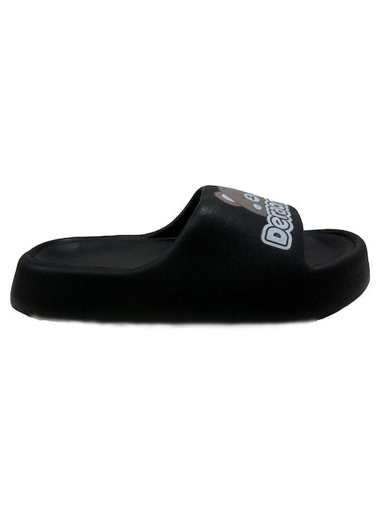 Ustyle Women's Flip Flops Black