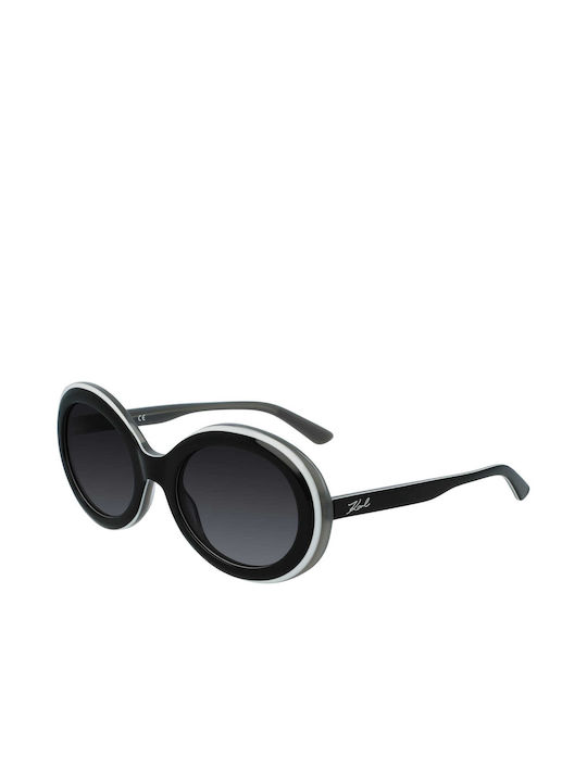 Karl Lagerfeld Women's Sunglasses with Black Pl...