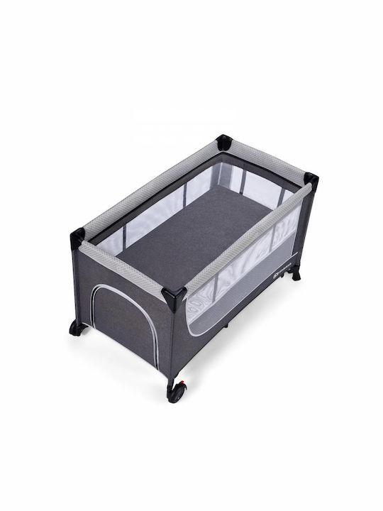 Kinderkraft Leody Playpen Gray 126x65cm