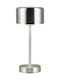 Trio Lighting Metal Lampă de masă LED cu Abajur Argintiu și Bază