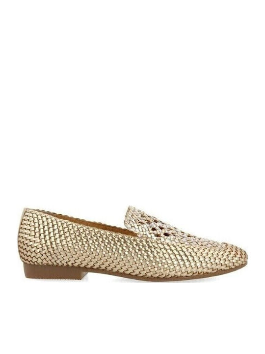 Gioseppo Leather Women's Moccasins Platinum