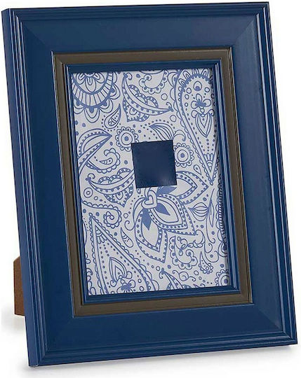 Kristallblauer Kunststoffrahmen 21 x 26 x 2 cm Kristallblauer Kunststoffrahmen 21 x 26 x 2 cm