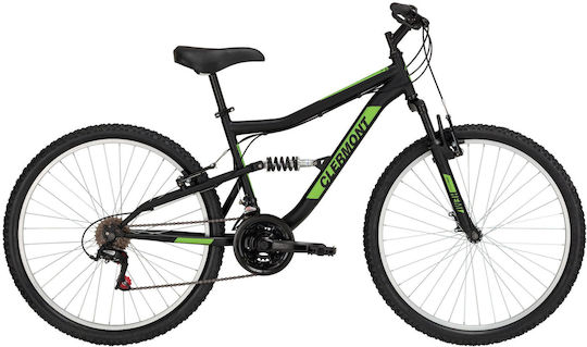 Ποδήλατο Clermont Full Suspension Pamir 24'' Μαυρο Ματ