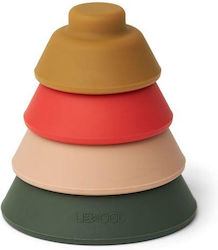 Liewood Stacking Toy Πύργος made of Silicone