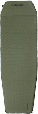 Snugpak XL Self Inflating Mat Self-Inflating Single Camping Sleeping Mat 195x62cm Thickness 5cm in Khaki color