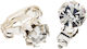 Set of Hair Clips Transparent 2pcs