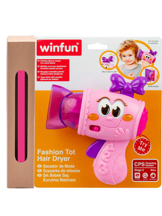 Светеща сешоар с звуци Winfun Светеща сешоар с звуци Winfun