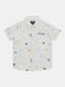 Kids Shirt Short Sleeve White