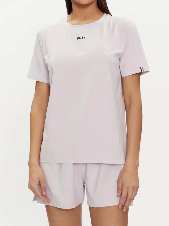 Hugo Boss Damen Sommerliche Bluse Rosa