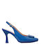 Desiree Shoes Leder Pumps Blau