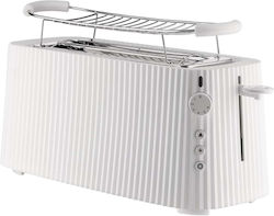 Alessi Plissé Φρυγανιέρα 2 Θέσεων 1700W Λευκή