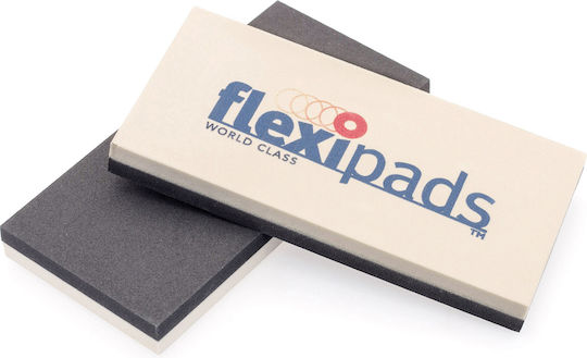 Flexipads 56004 Șlefuitor manual cu două fețe din cauciuc cu două fețe din cauciuc 125x60mm