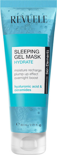 Skin Elements Sleeping Gel Mask - Hydrate, 80 Ml - Albastru