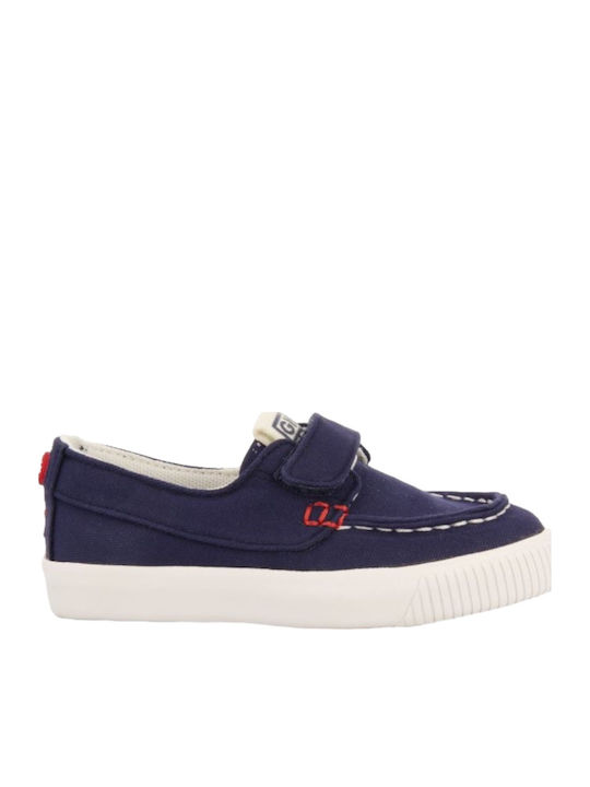 Gioseppo Boys Fabric Moccasins Blue