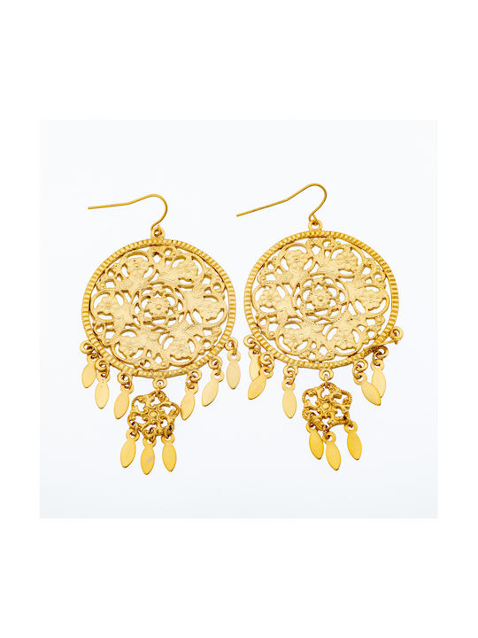 Metallic Earrings Archaic Design (2 Colors)