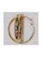 Earrings Metallic gold hoops