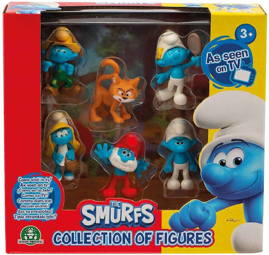 Giochi Preziosi Miniature Toy Smurfs for 3+ Years Old (Various Designs/Assortments of Designs) 1pc
