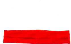 Hair Ribbon With Elastic-red