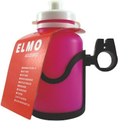 Elmo Детска бутилка за вода 300ml Фуксиева