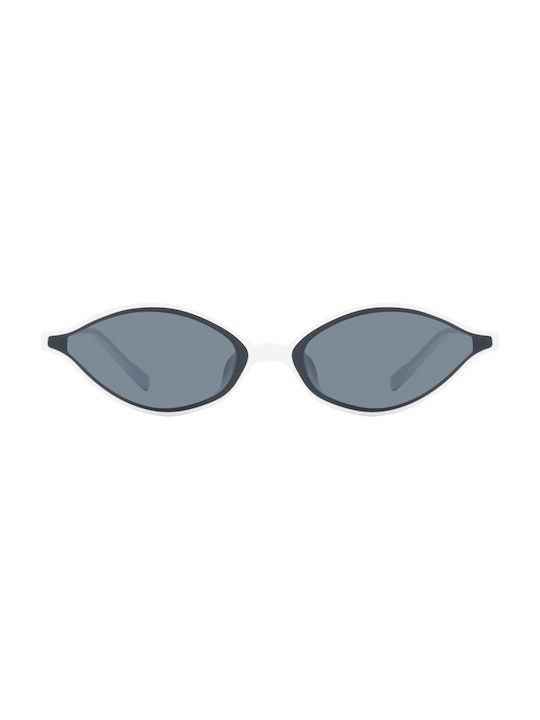 Sonnenbrillen mit Weiß Rahmen und Gray Linse 01-1897-01