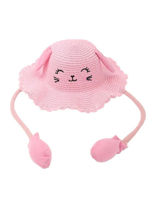 Aquablue Kids' Hat Straw Pink Pink
