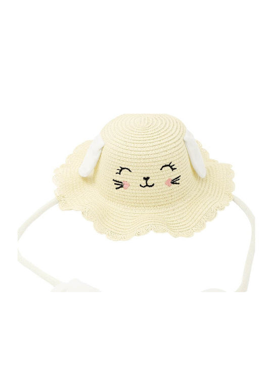 Aquablue Kids' Hat Straw Beige Beige