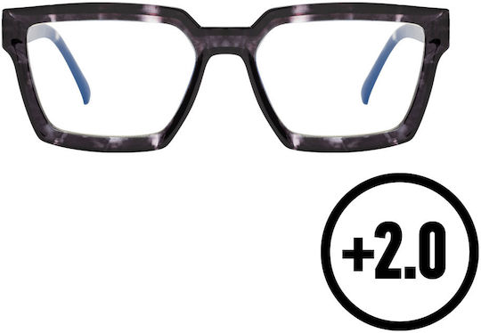 Oчила За Четене +2.00 В Черен Цвят W01004-003-1