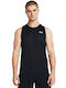 Under Armour Men's Athletic Sleeveless Blouse Black