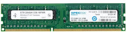 SpecTek 4GB DDR3 RAM με Ταχύτητα 1333 για Desktop