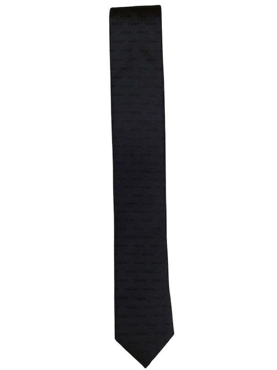 Hugo Men's Tie Silk in Blue Color