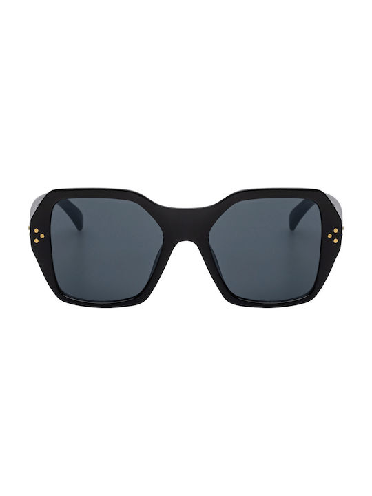 Sonnenbrillen mit Schwarz Rahmen 01-0082-Black-Black