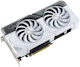 Asus GeForce RTX 4070 Super 12GB GDDR6X Dual White Placă Grafică