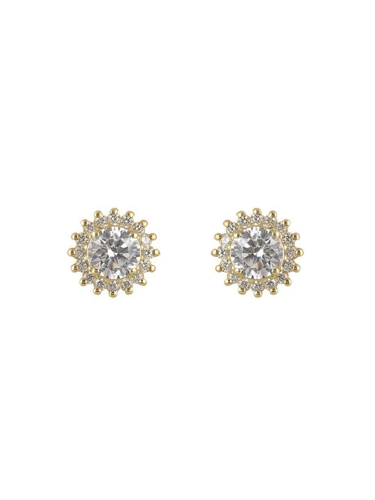 14 Carat Gold Eaxr27587g Rosette Earrings 14 Carat Gold Earrings