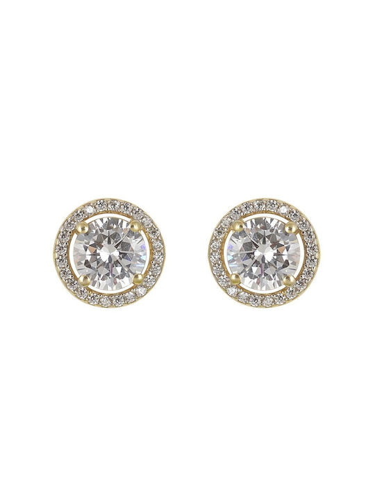 14 Carat Gold Eaxr27616g Rosette Earrings 14 Carat Gold Earrings