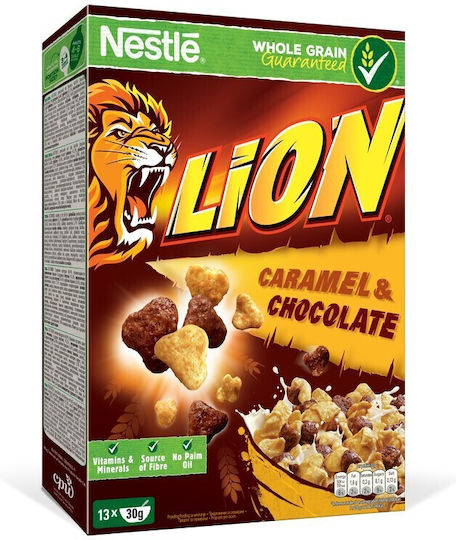 Nestle Δημητριακά Σίτου Lion Ολικής Άλεσης 400gr