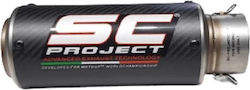 Exhaust End Type Sc Project Crt Barrel Carbon Φ51