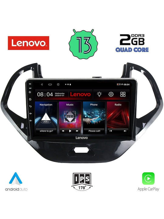 Lenovo Car-Audiosystem für Ford E-Commerce-Website 2017> (Bluetooth/USB/AUX/WiFi/GPS/Apple-Carplay/Android-Auto) mit Touchscreen 9"