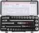 Wurth Zebra Ratschen- & Steckschlüssel-Sets 1\4" & 3\8" 35Stück