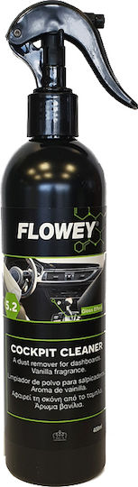 Flowey Polishing Spray for Car Dashboard with Aroma Vanilla 400ml